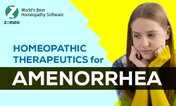 Homeopathic Therapeutics for Amenorrhea
